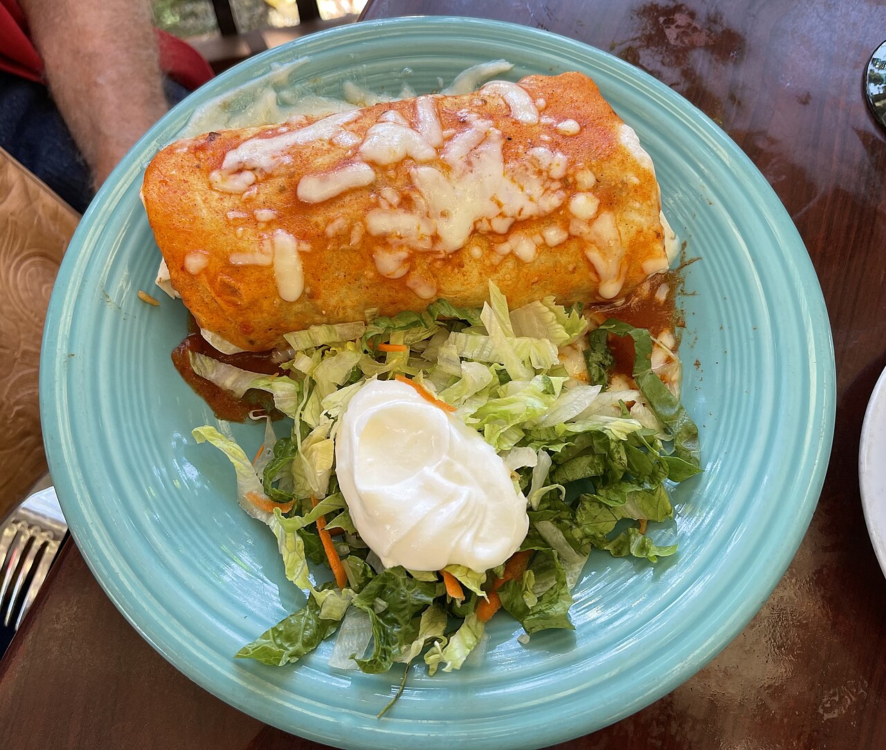 Pollo Asado Burrito